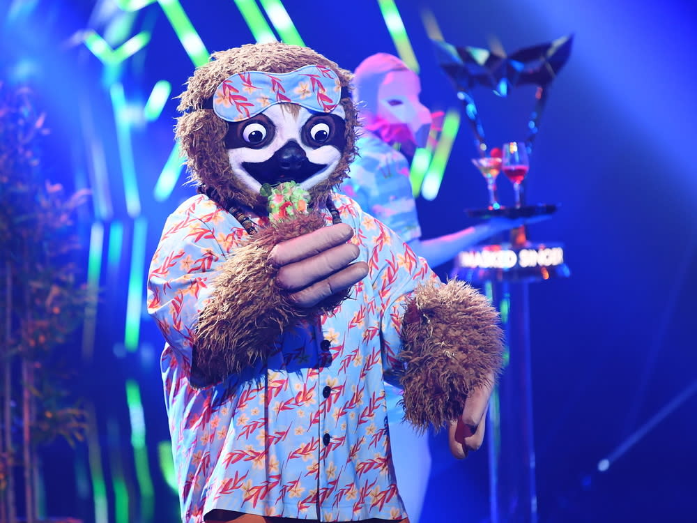 Das Faultier hat die zweite Staffel von "The Masked Singer" gewonnen. (Bild: ProSieben/Willi Weber)