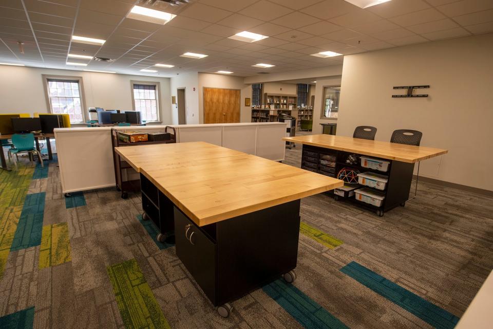 A 'Solver Space' in the new Teens area of Martin Library will take the concept of maker space to a new level, inviting members of the community in to share their talents.