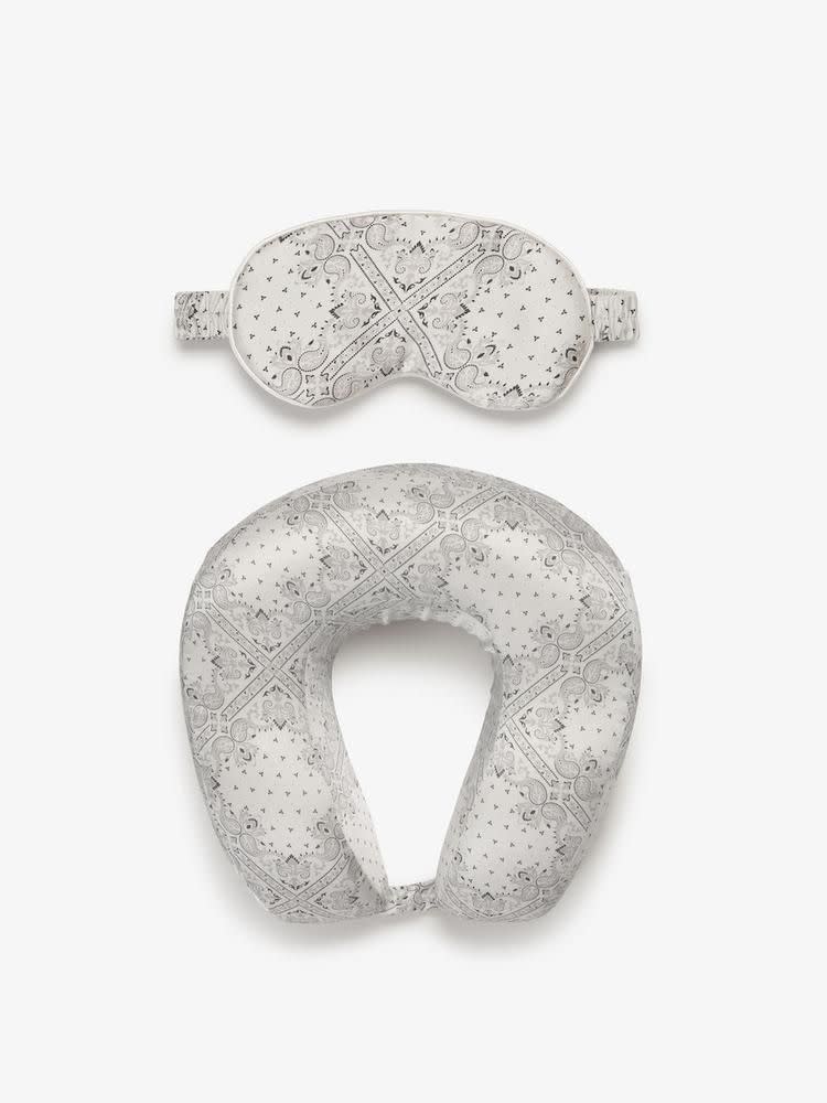 8) Neck Pillow and Eye Mask