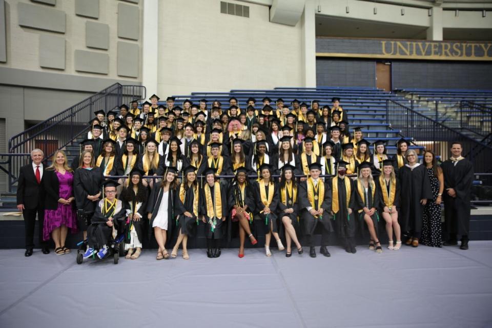 Seventy-three Penn students in the Early College Academy program graduated this year with an 2-year associate's degree from Ivy Tech along with their Penn High School diploma.