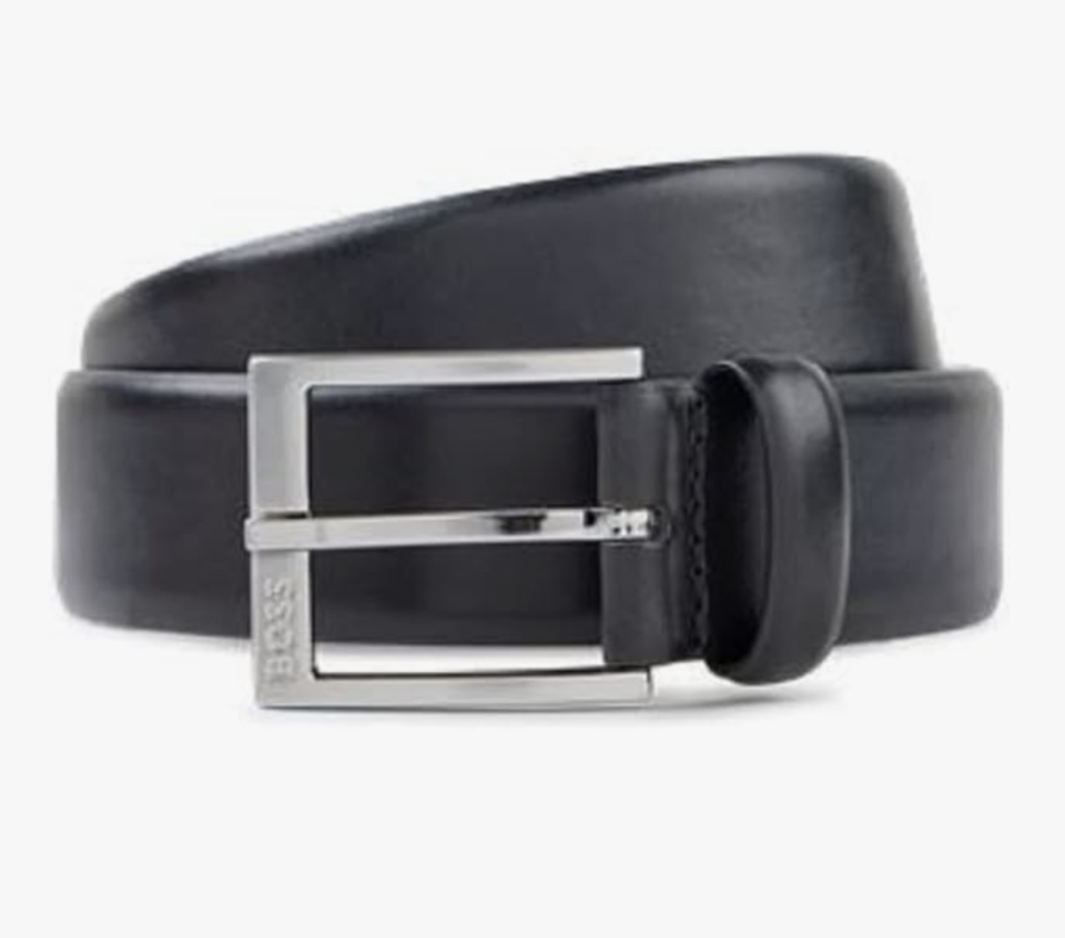 BOSS Men's Smooth Leather Dress Belt. (PHOTO: Amazon Singapore)