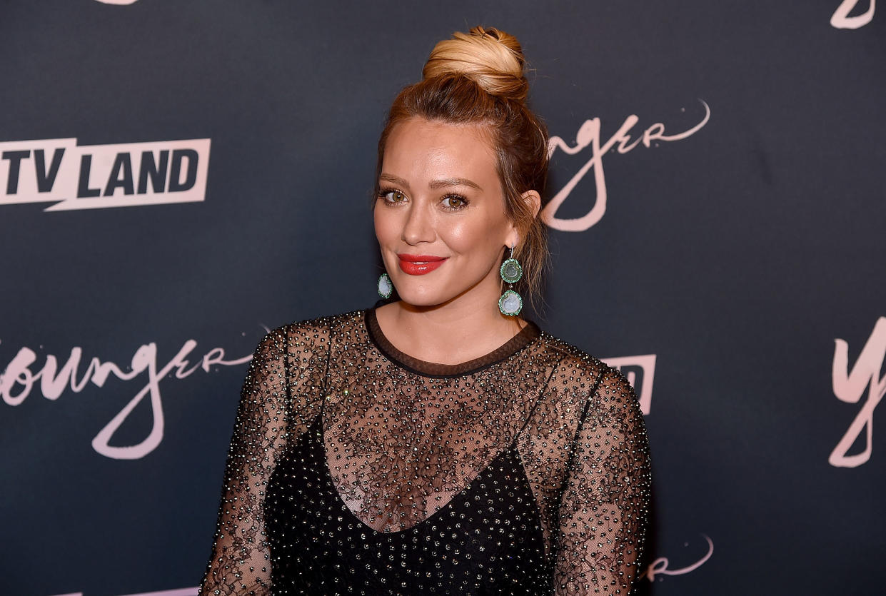 Hilary Duff. Image via Getty Images.