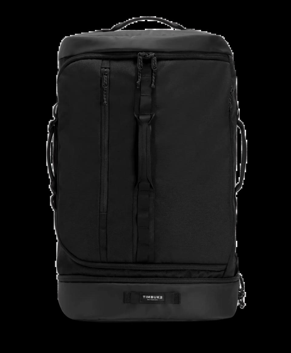 If you're looking for a brand that will have your back, HuffPost's senior culture editor Erin E. Evans recommends the luggage company Timbuk2. 