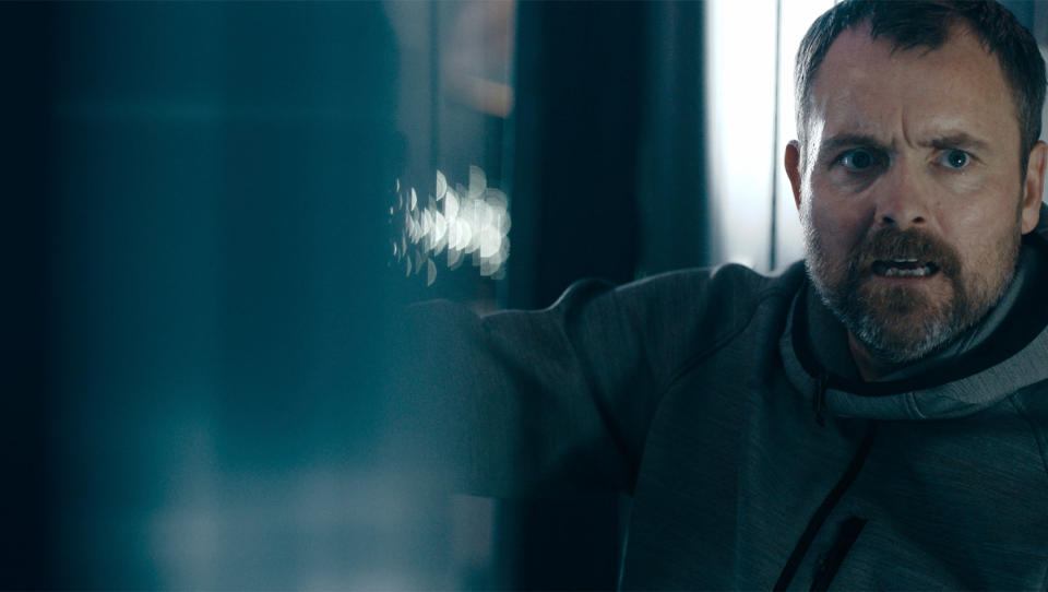 Neil Maskell as Stuart in Hijack