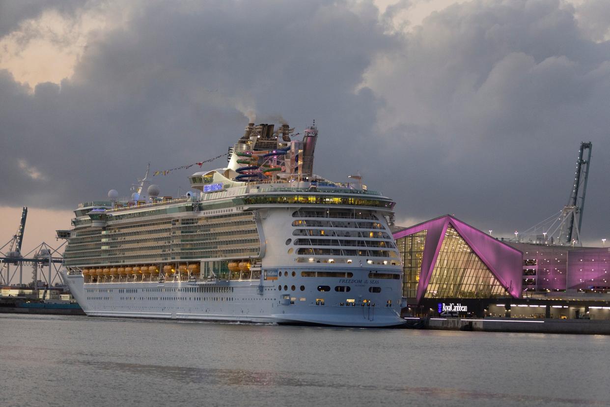 Freedom of the Seas, the sister ship of Liberty of the Seas