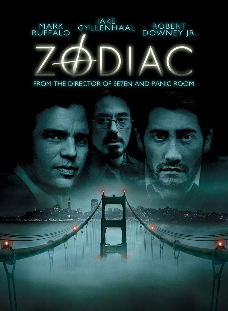 <p>Based on the real-life unsolved murders of the Zodiac Killer, this mystery thriller stars Jake Gyllenhaal, Mark Ruffalo and Robert Downey Jr. as detectives and journalists who become obsessed with tracking down the serial killer's identity. </p><p><a class="link " href="https://www.amazon.com/Zodiac-Jake-Gyllenhaal/dp/B07D6Z4Z43?tag=syn-yahoo-20&ascsubtag=%5Bartid%7C10055.g.34396232%5Bsrc%7Cyahoo-us" rel="nofollow noopener" target="_blank" data-ylk="slk:WATCH ON AMAZON;elm:context_link;itc:0;sec:content-canvas">WATCH ON AMAZON</a></p><p><strong>RELATED: </strong><a href="https://www.goodhousekeeping.com/life/entertainment/g27047877/best-true-crime-documentaries-netflix/" rel="nofollow noopener" target="_blank" data-ylk="slk:25 True Crime Documentaries on Netflix That Are Too Scary for Primetime;elm:context_link;itc:0;sec:content-canvas" class="link ">25 True Crime Documentaries on Netflix That Are Too Scary for Primetime</a></p>