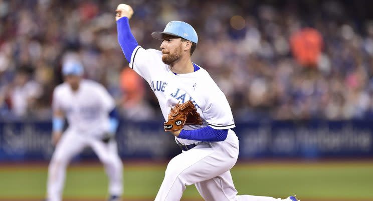 Danny Barnes, Ryan Tepera, and Dominic Leone lead the Blue Jays’ squad of low-cost, but effective relievers.(Frank Gunn/CP)