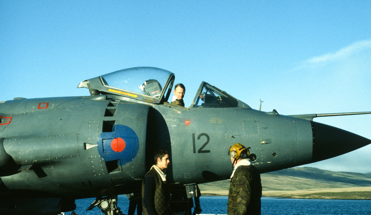 RAF Harrier Jump Jet