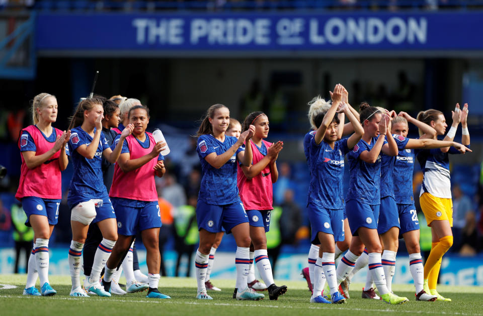 Chelsea hammered West Ham 8-0  Action Images via Reuters/Paul Childs