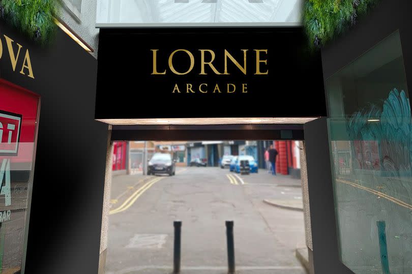 The Lorne Arcade in Ayr