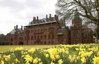 Daffodils are in bloom at Mount Stuart where a Shakespeare First Folio has been discovered nearly 400 years after his death on the Isle of Bute, Scotland, Britain April 7, 2016. REUTERS/Russell Cheyne