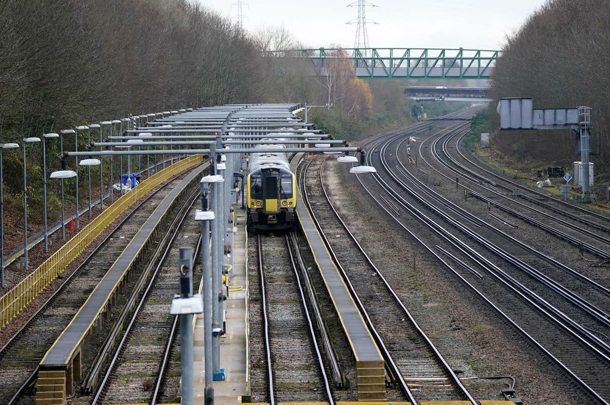 South Western Railway will have a limited service on Wednesday December 6 (Andrew Matthews/PA Wire)