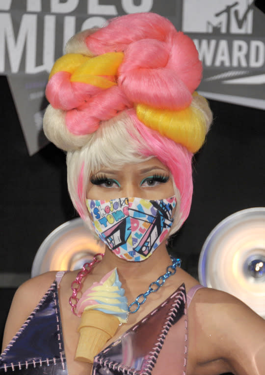 Nicki Minaj at the MTV Video Music Awards in 2011