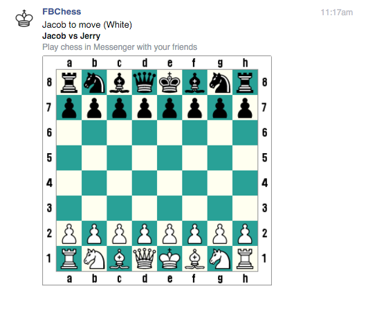 Facebook Chess