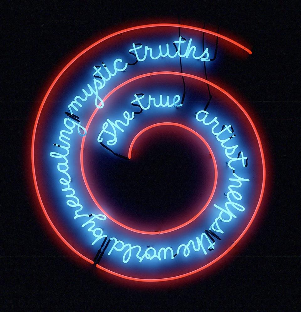 6) Bruce Nauman at Tate Modern