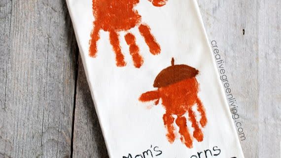 handprint towels