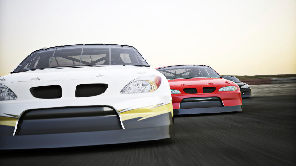 Auto Racing, Driving, Motor sports racing - Stock image, Motorsport, Sport, Street Racing