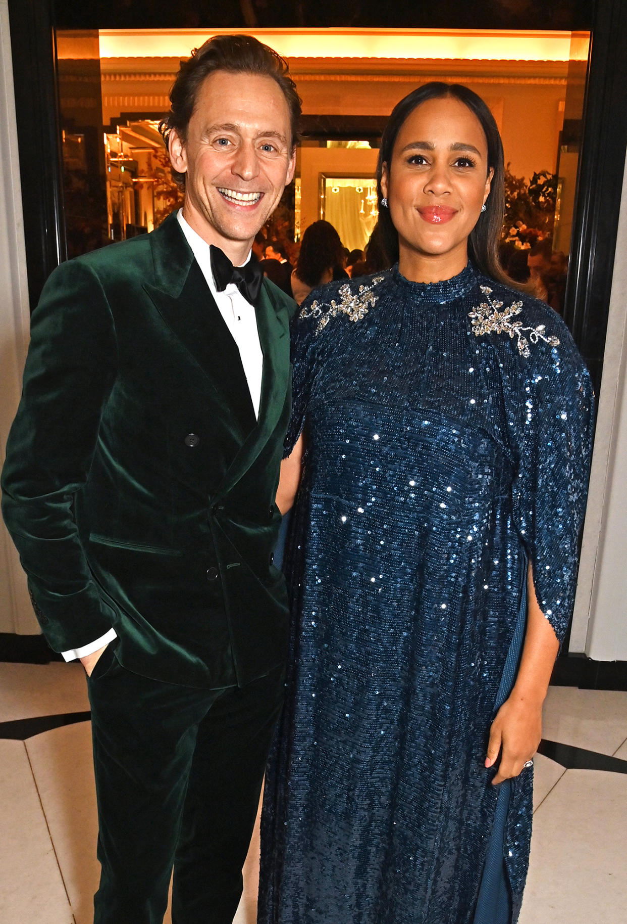 Tom Hiddleston and Zawe Ashton Enjoy Red Carpet Date Night at Evening Standard Theatre Awards