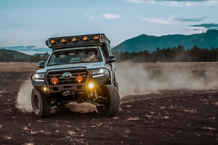 TAV x Enduro LC200 overland vehicle