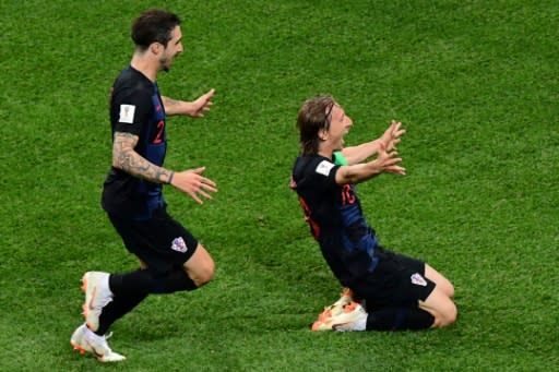 Luka Modric scored a magnificent goal as Croatia crushed Argentina 3-0