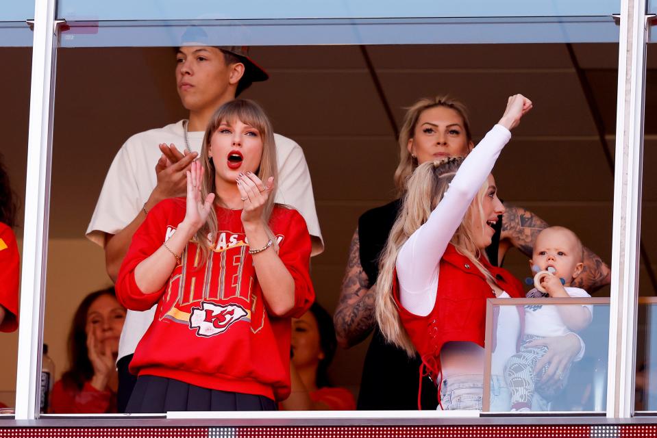 taylor swift chiefs game