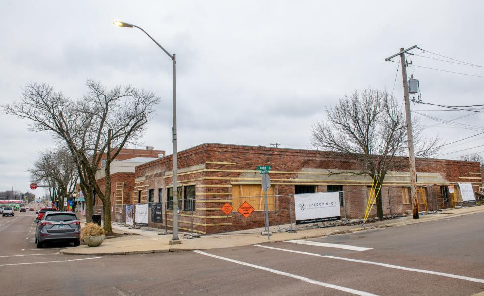 The new Prospect Mall development is under construction in the 4600 block of N. Prospect Road in Peoria Heights.