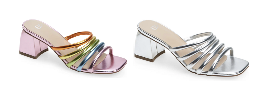 According to its product description, these sandals are “sized to fit all gender identities” with each shoe size being listed in men’s and women’s sizes. (Photo via Nordstrom)