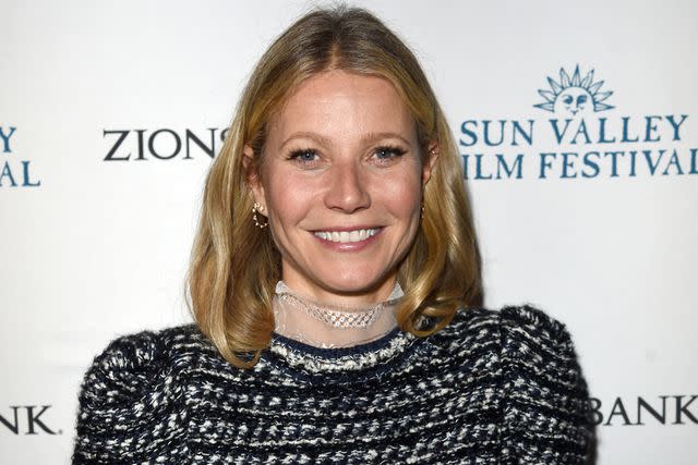 <p>J. Merritt/Getty</p> Gwyneth Paltrow attends the 2018 Sun Valley Film Festival