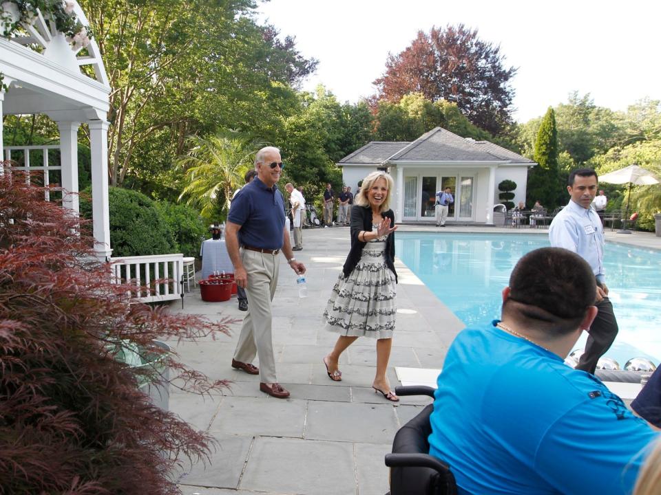 Biden at vice president's residence
