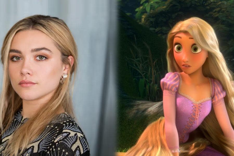 Remake live-action de Enredados podría estar en desarrollo y los fans piden a Florence Pugh como Rapunzel