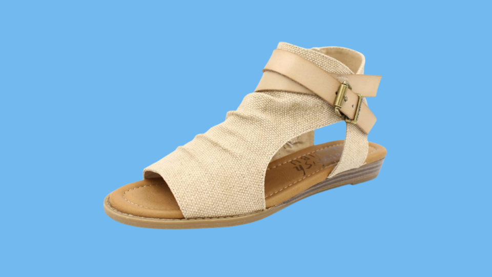 Put a little "wedge" in your step with these Blowfish Balla sandals.