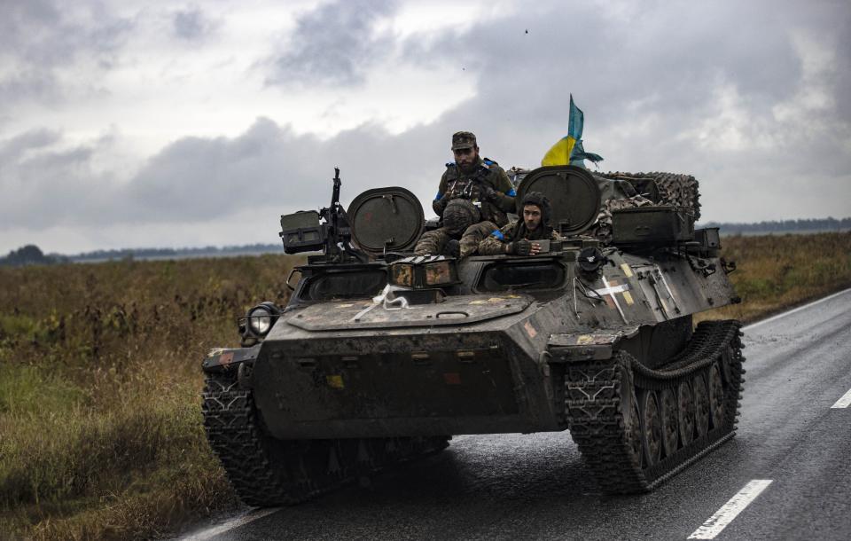 Ukrainian soldiers