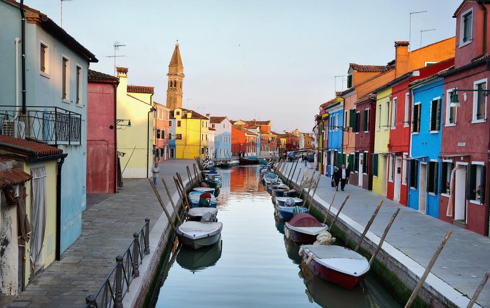 <h1 class="title">Colorful Houses On The Island Of Burano</h1><cite class="credit">Photo by Marco Secchi/Getty Images.</cite>