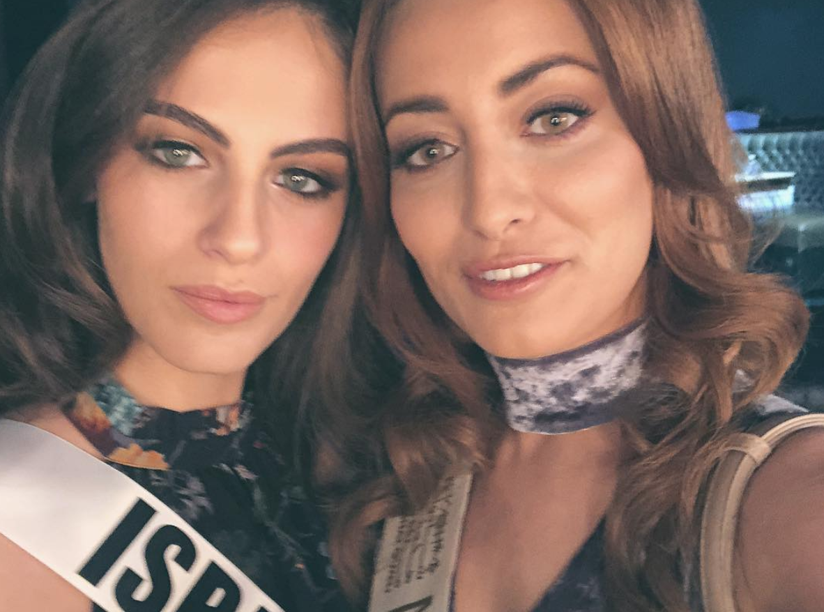 Miss Iraq has been receiving death threats for posting a selfie with Miss Israel [Photo: Instagram/sarahidan]