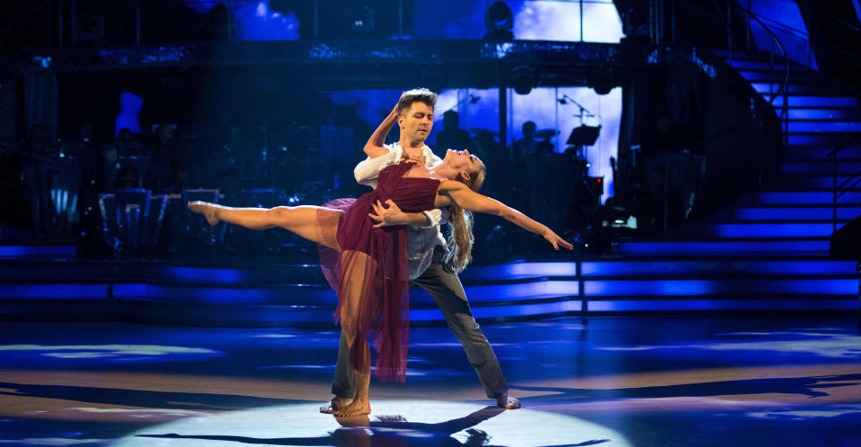 Ashley Roberts on this year’s Strictly Come Dancing (BBC Pictures).