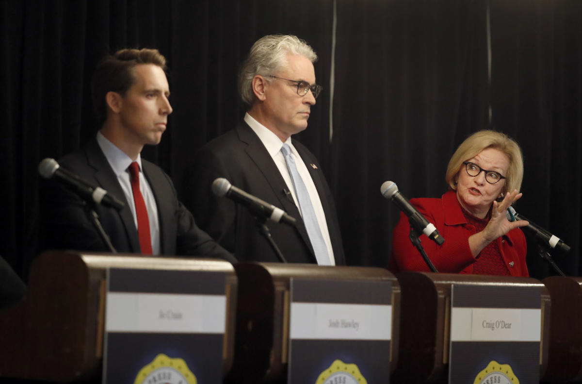 Missouri Senate candidates square off in first debate