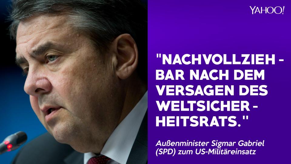 „Nachvollziehbar“ bis „gefährlich“: Reaktionen auf US-Luftangriff in Syrien