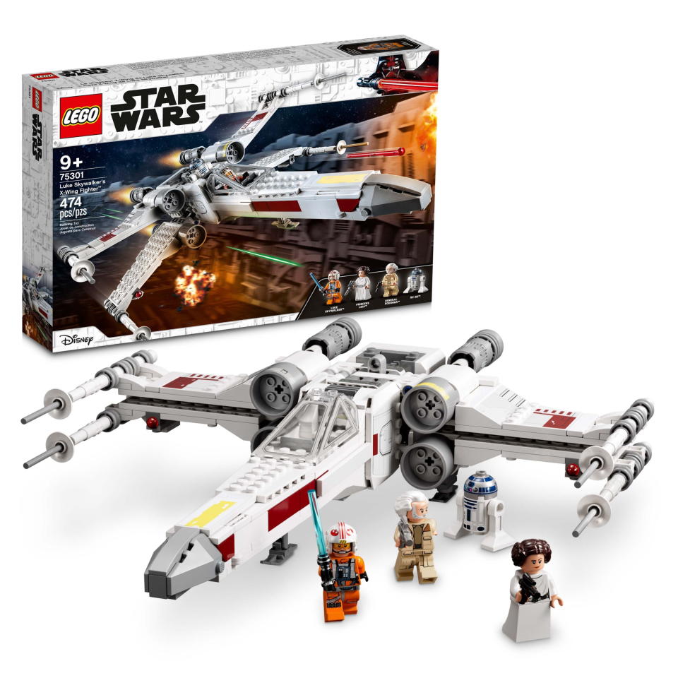 <p><a href="https://go.redirectingat.com?id=74968X1596630&url=https%3A%2F%2Fwww.walmart.com%2Fip%2FLEGO-Star-Wars-Luke-Skywalker-s-X-Wing-Fighter-75301-Building-Toy-Gifts-for-Kids-Boys-Girls-with-Princess-Leia-Minifigure-and-R2-D2-Droid-Figure%2F722806422&sref=https%3A%2F%2Fwww.bestproducts.com%2Fparenting%2Fkids%2Fg38415191%2Fgifts-for-10-year-old-boys%2F" rel="nofollow noopener" target="_blank" data-ylk="slk:Shop Now;elm:context_link;itc:0;sec:content-canvas" class="link ">Shop Now</a></p><p><i>Star Wars</i> — Luke Skywalker’s X-Wing Fighter</p><p>walmart.com</p><p>$75.90</p>