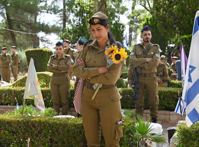 Israelis observe Memorial Day in  Jerusalem