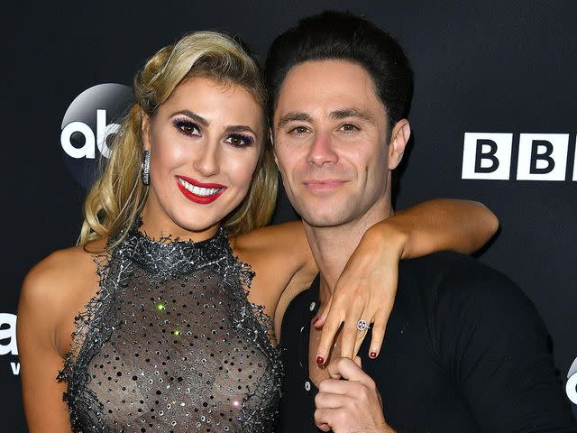 <p>Getty Images</p> Emma Slater and Sasha Farber