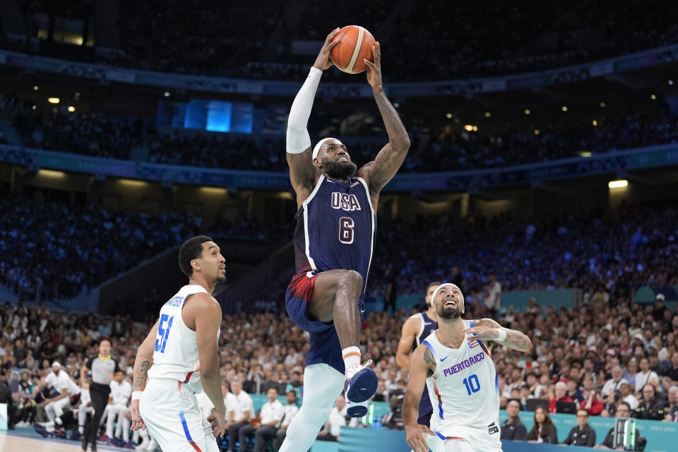 US rolls into Olympic quarterfinals as No. 1 seed, top Puerto Rico 104