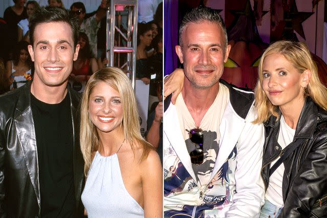 <p>SGranitz/WireImage; Jerod Harris/Getty</p> Freddie Prinze Jr. and Sarah Michelle Gellar