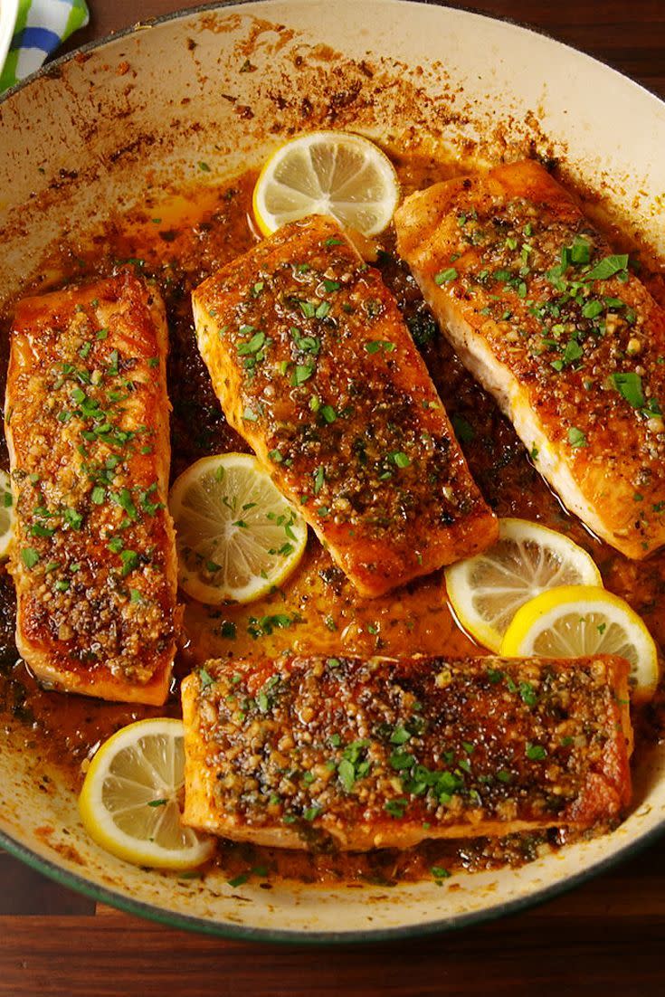 34) Cajun Parmesan Salmon