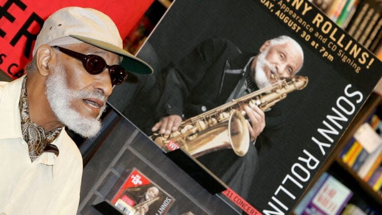 Jazz Legend Sonny Rollins Signs New CD