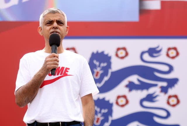 England’s Euro 2022 success – Trafalgar Square