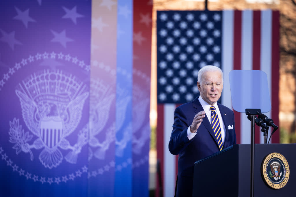 President Biden And Vice President Harris Deliver Remarks At Atlanta University Center Consortium