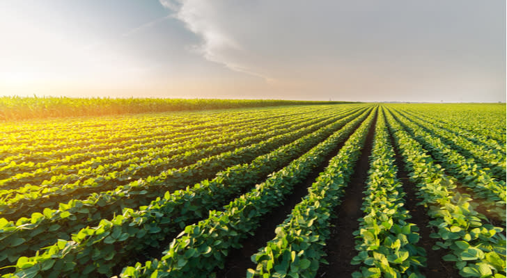 a picture of farmland during the daytime