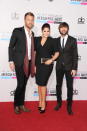 Lady Antebellum arrives on the 2012 American Music Awards red carpet.