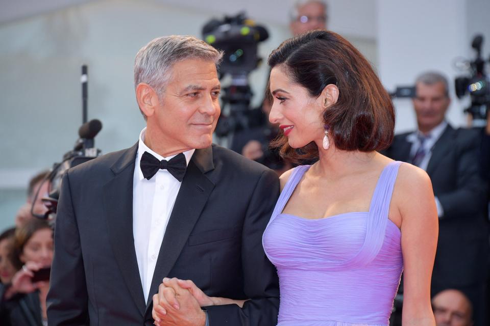 George y Amal Clooney