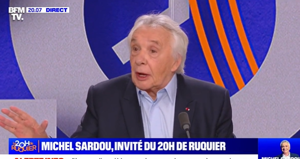 Michel Sardou : son coup de gueule contre le féminisme et le wokisme qui a bien fait rire Ruquier